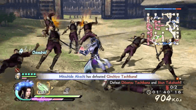 Samurai Warriors 4 screenshot 3 for Playstation 4